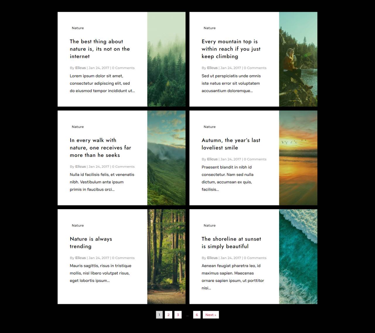 Divi Blog Layout 52