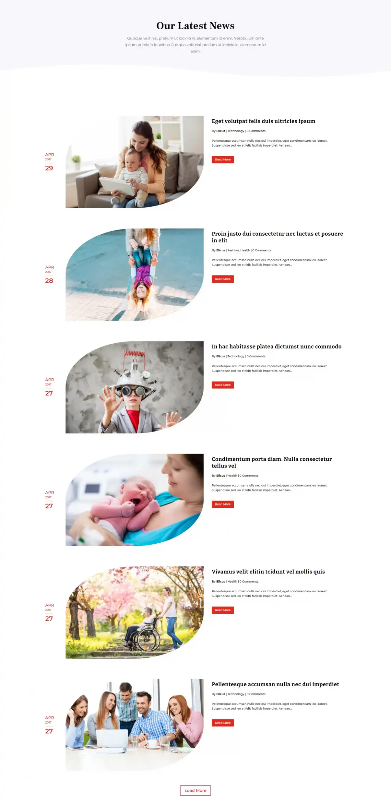 Divi Blog Layout 61