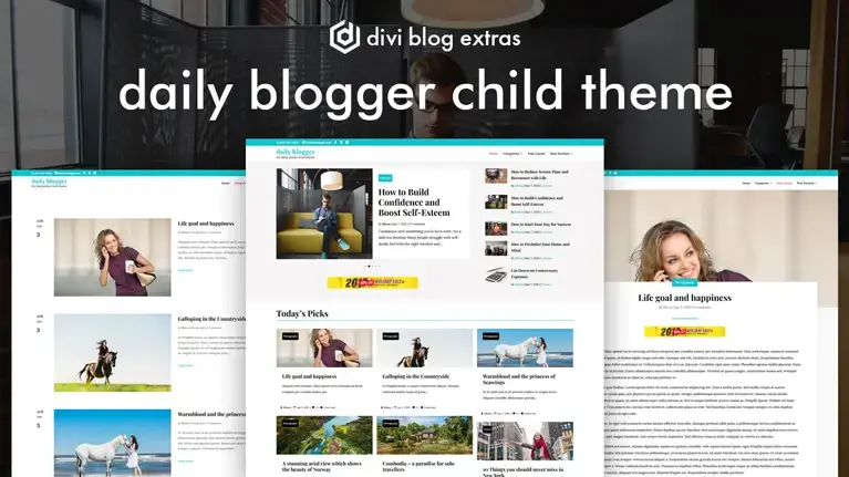 Free Divi blog theme
